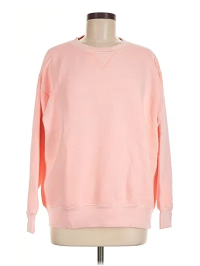 Pre-owned Jcrew Sweatshirt In Pink