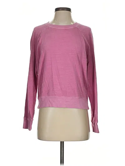 Pre-owned Jcrew Sweatshirt In Pink