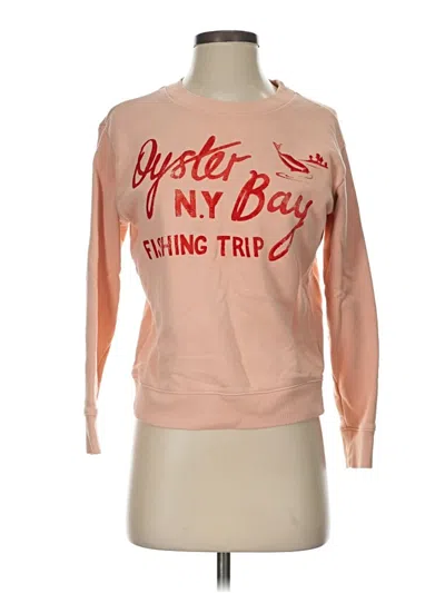 Pre-owned Jcrew Sweatshirt In Pink