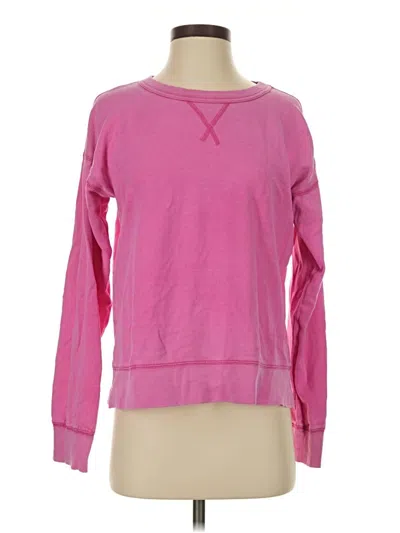 Pre-owned Jcrew Sweatshirt In Pink