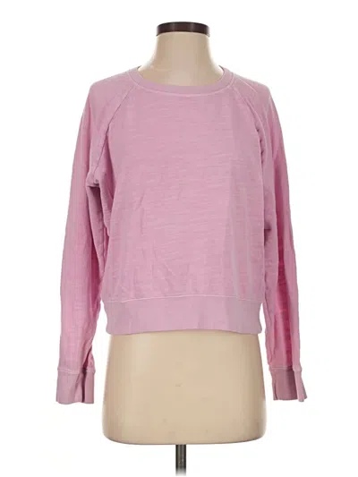 Pre-owned Jcrew Sweatshirt In Pink