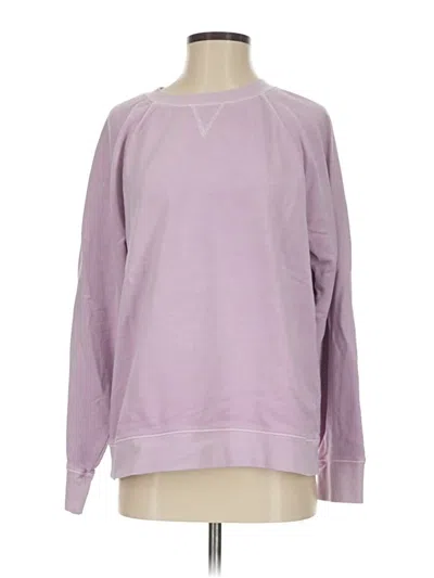Pre-owned Jcrew Sweatshirt In Purple
