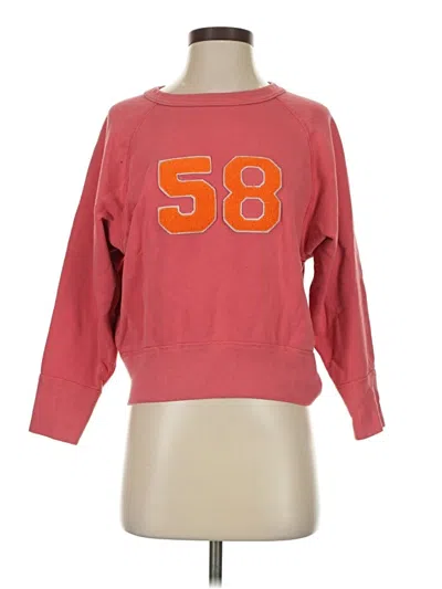 Pre-owned Jcrew Sweatshirt In Red