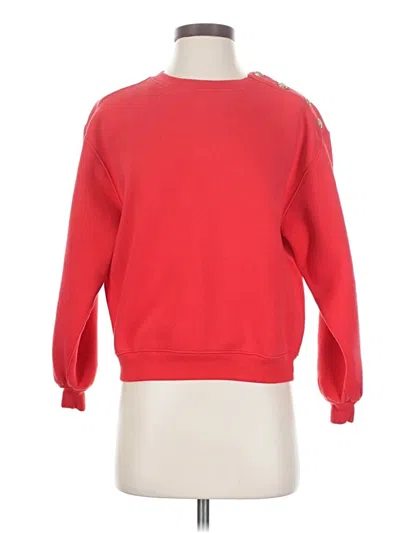 Pre-owned Jcrew Sweatshirt In Red