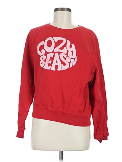 Pre-owned Jcrew Sweatshirt In Red