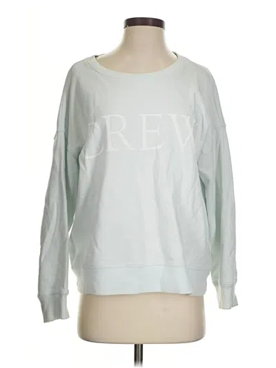 Pre-owned Jcrew Sweatshirt In Silver