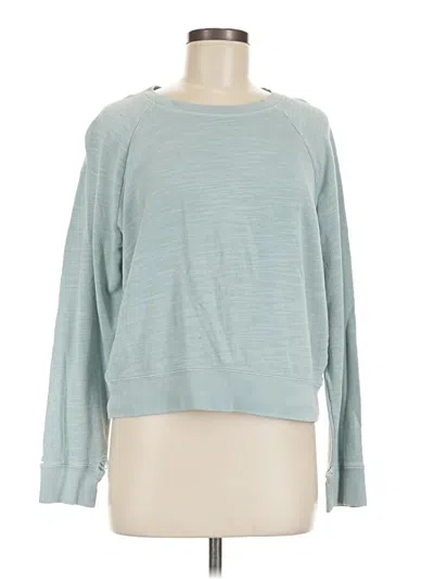 Pre-owned Jcrew Sweatshirt In Teal