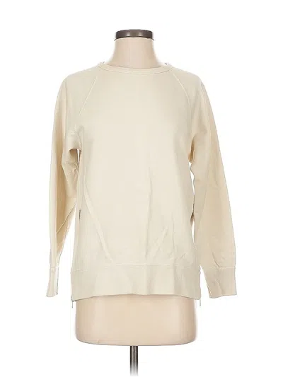 Pre-owned Jcrew Sweatshirt In White