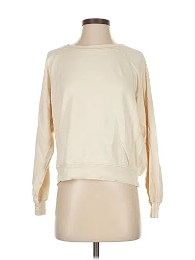 Pre-owned Jcrew Sweatshirt In White