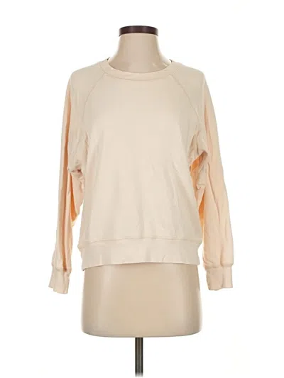 Pre-owned Jcrew Sweatshirt In White