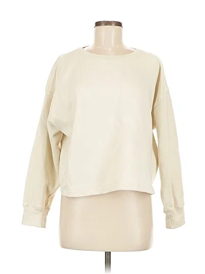 Pre-owned Jcrew Sweatshirt In White