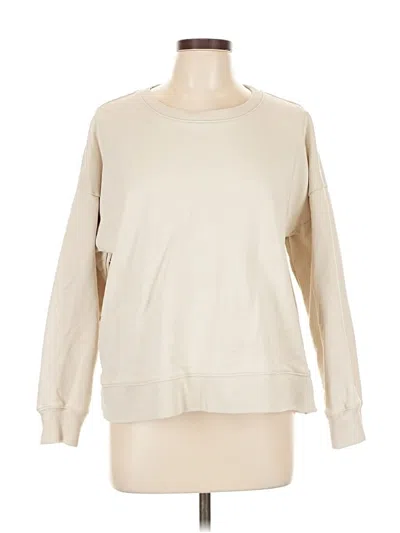 Pre-owned Jcrew Sweatshirt In White