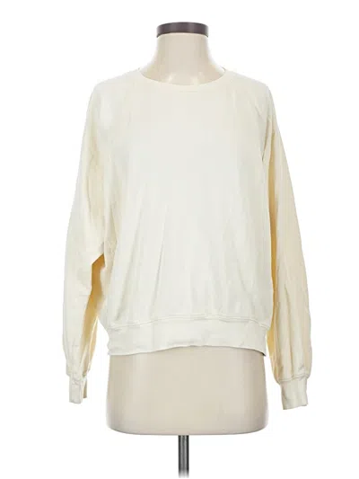Pre-owned Jcrew Sweatshirt In White