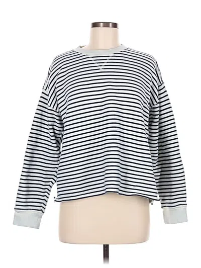 Pre-owned Jcrew Sweatshirt In White