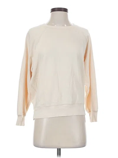 Pre-owned Jcrew Sweatshirt In White