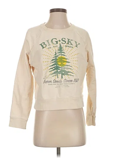 Pre-owned Jcrew Sweatshirt In White