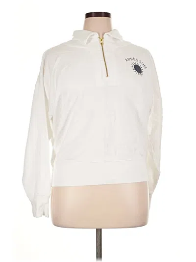 Pre-owned Jcrew Sweatshirt In White