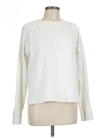 Pre-owned Jcrew Sweatshirt In White