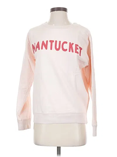 Pre-owned Jcrew Sweatshirt In White