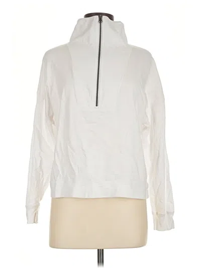 Pre-owned Jcrew Sweatshirt In White