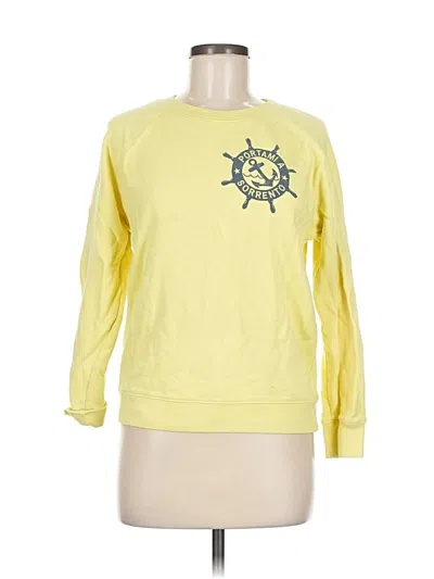 Pre-owned Jcrew Sweatshirt In Yellow