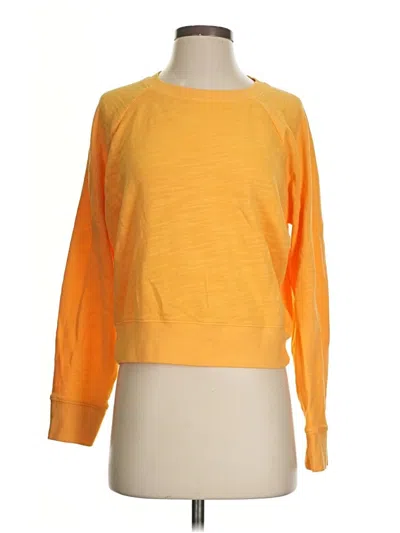 Pre-owned Jcrew Sweatshirt In Yellow