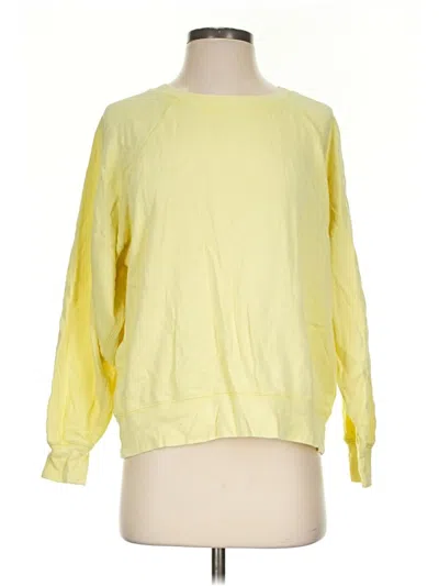 Pre-owned Jcrew Sweatshirt In Yellow