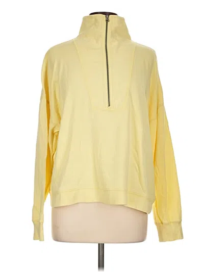 Pre-owned Jcrew Sweatshirt In Yellow
