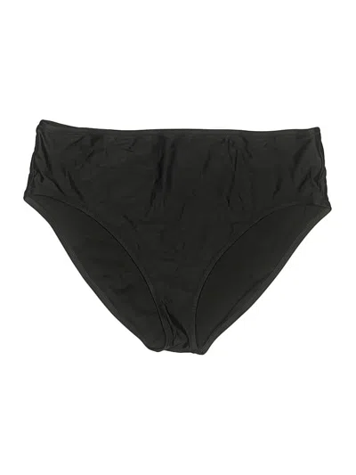 Pre-owned Jcrew Swimsuit Bottoms In Black