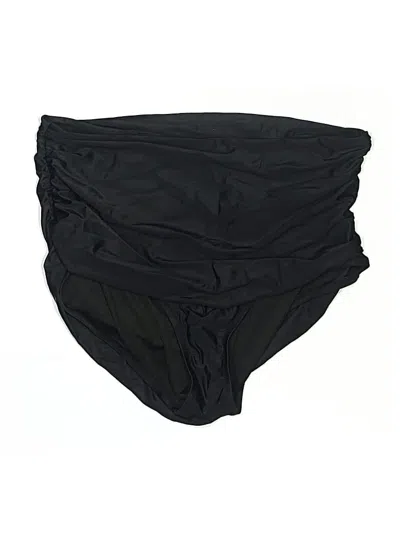 Pre-owned Jcrew Swimsuit Bottoms In Black
