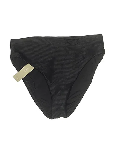 Pre-owned Jcrew Swimsuit Bottoms In Black