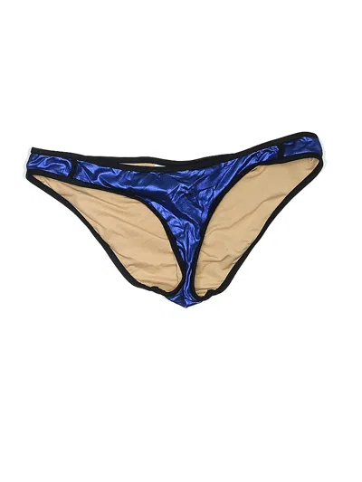 Pre-owned Jcrew Swimsuit Bottoms In Blue