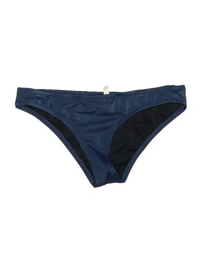 Pre-owned Jcrew Swimsuit Bottoms In Blue