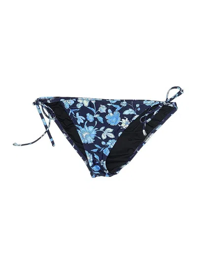 Pre-owned Jcrew Swimsuit Bottoms In Blue