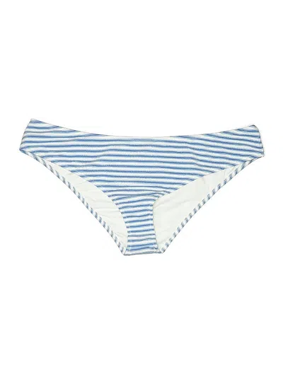Pre-owned Jcrew Swimsuit Bottoms In Blue