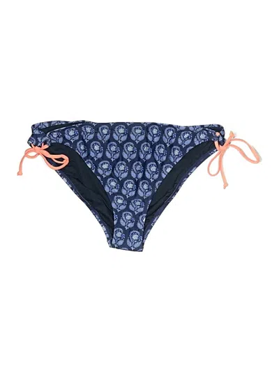 Pre-owned Jcrew Swimsuit Bottoms In Blue