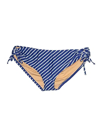 Pre-owned Jcrew Swimsuit Bottoms In Blue