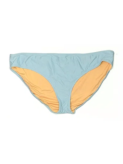 Pre-owned Jcrew Swimsuit Bottoms In Blue