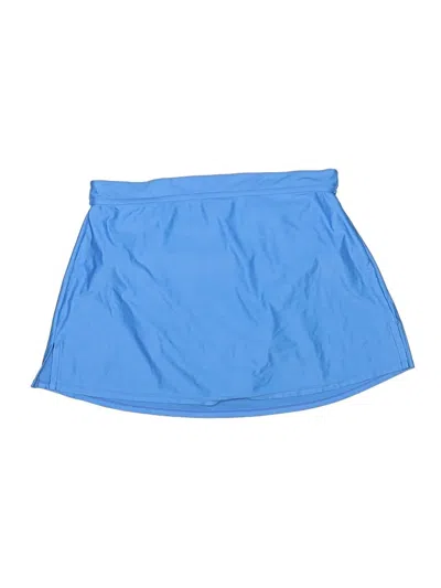 Pre-owned Jcrew Swimsuit Bottoms In Blue