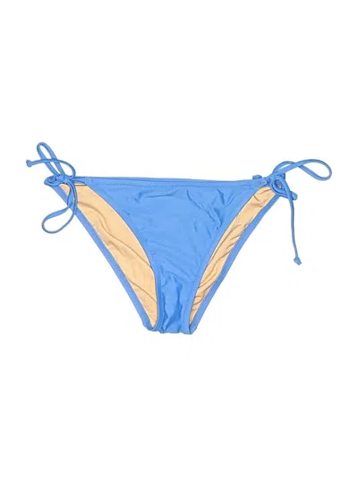 Pre-owned Jcrew Swimsuit Bottoms In Blue