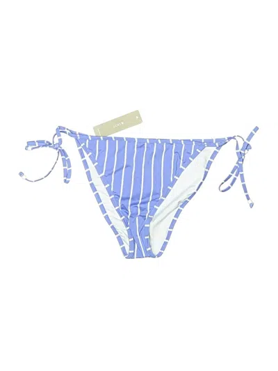 Pre-owned Jcrew Swimsuit Bottoms In Blue