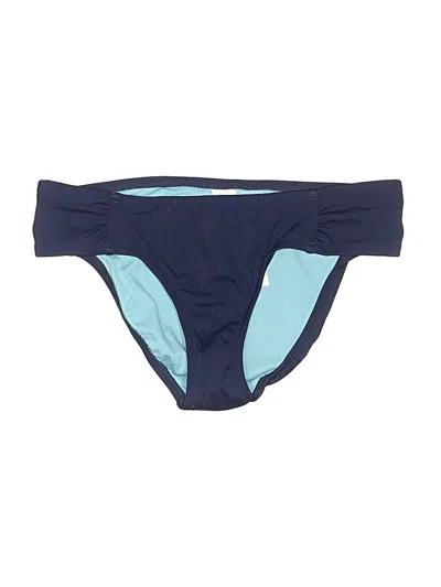 Pre-owned Jcrew Swimsuit Bottoms In Blue
