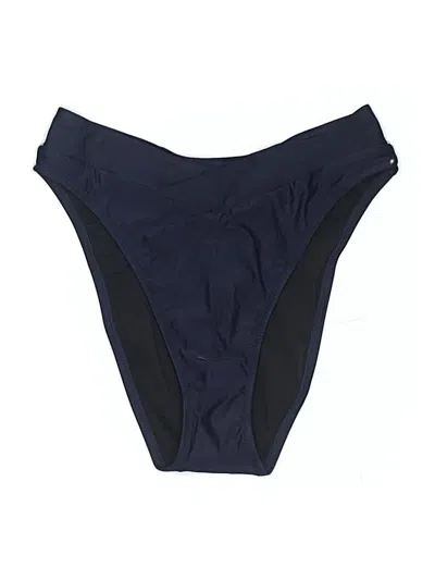 Pre-owned Jcrew Swimsuit Bottoms In Blue