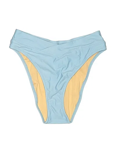 Pre-owned Jcrew Swimsuit Bottoms In Blue