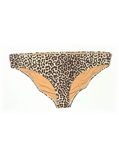 Jcrew Swimsuit Bottoms In Brown