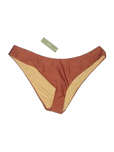 Jcrew Swimsuit Bottoms In Brown