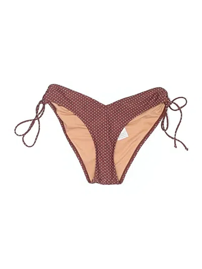 Pre-owned Jcrew Swimsuit Bottoms In Brown
