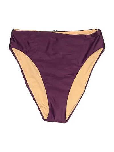Jcrew Swimsuit Bottoms In Burgundy