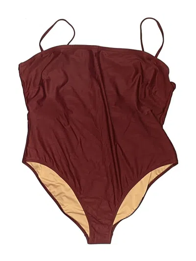 Jcrew Swimsuit Bottoms In Burgundy