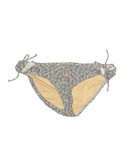 Pre-owned Jcrew Swimsuit Bottoms In Gold